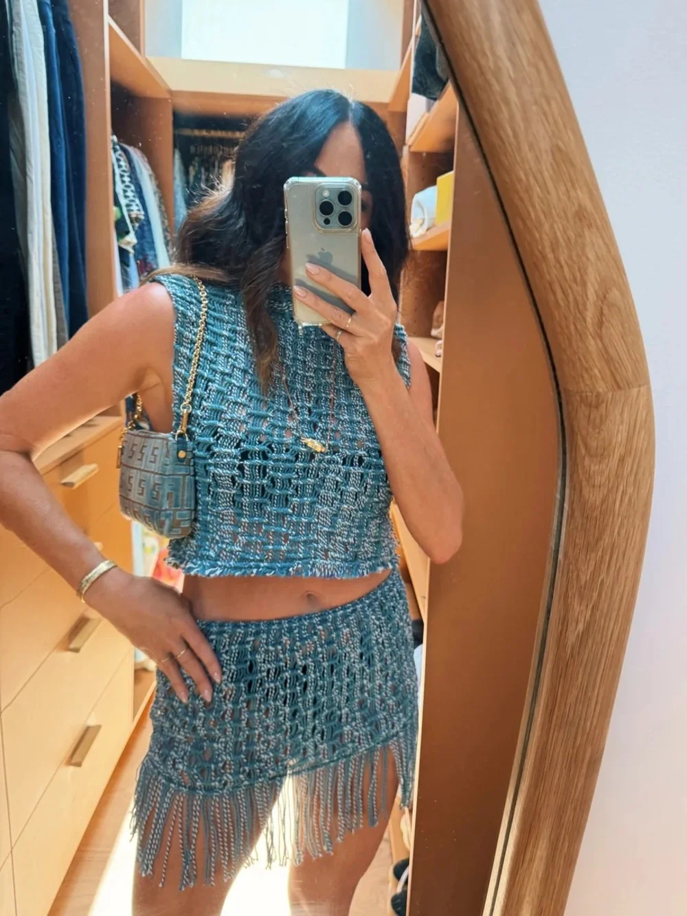 Boteh Set - Solera Macrame Mini Skirt & Tank - BNWT - RRP $900